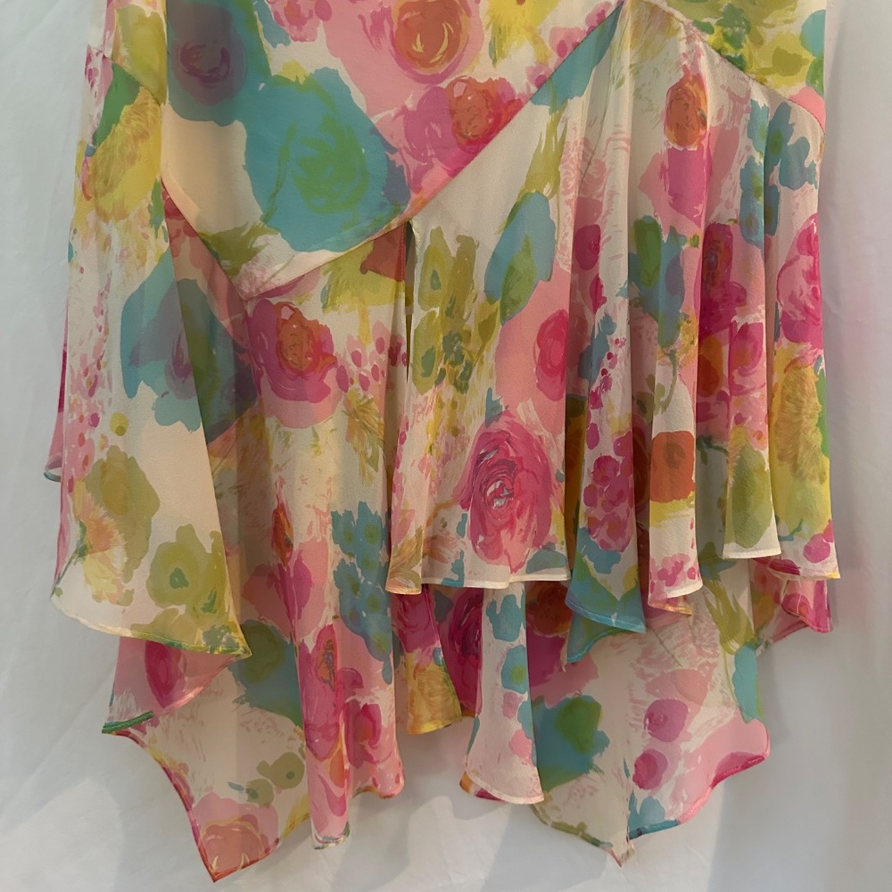 Dana Buchman Floral Spring Skirt - Picture 2 of 6
